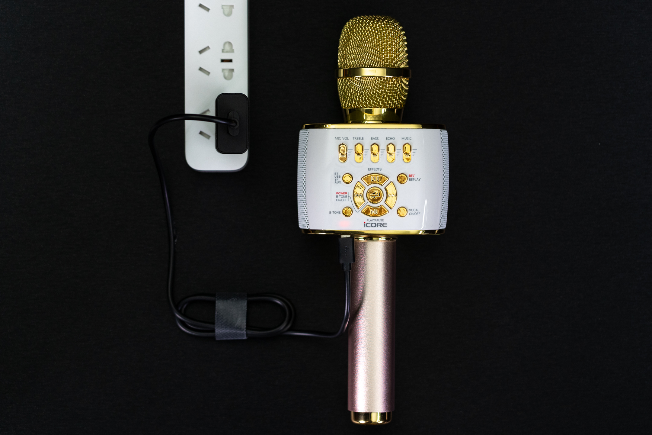 Micro Karaoke kèm loa bluetooth iCore IC-M99