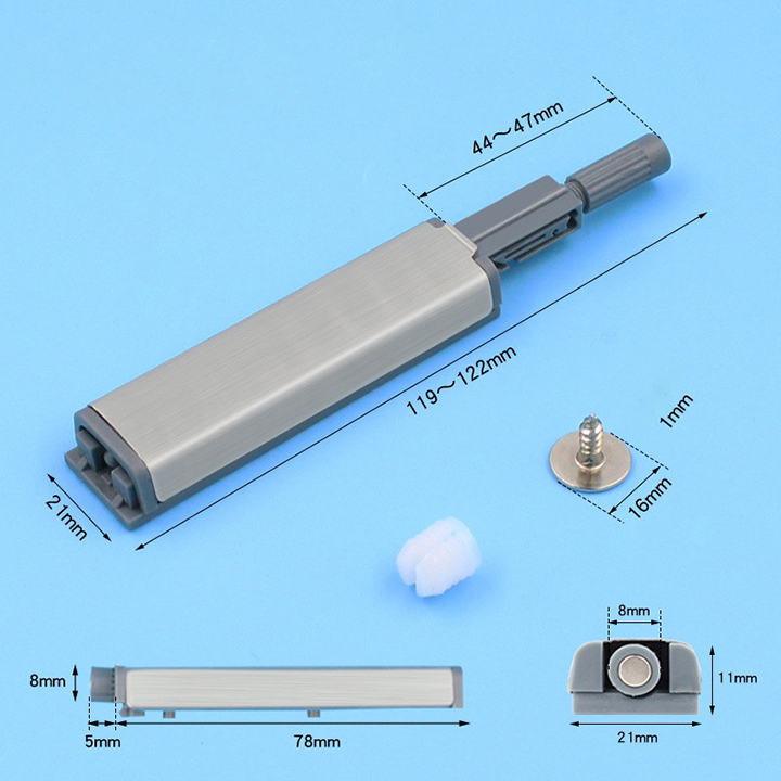 Phụ kiện đóng mở cánh cửa - nhấn đóng và nhấn mở cánh cửa - phụ kiện nội thất cao cấp