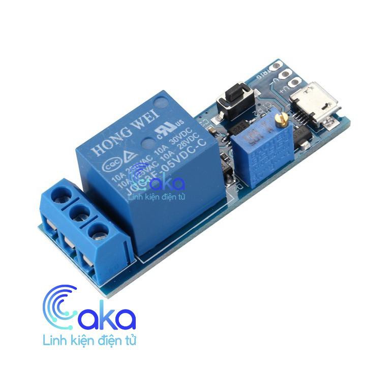Module Relay Tạo Trễ 1 Kênh 5v - 30v (Mạch role tạo trễ)