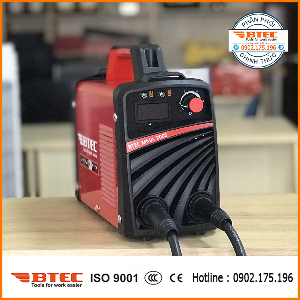 Máy hàn sắt mini Btec 200S