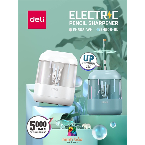 GỌT BÚT CHÌ TỰ ĐỘNG DELI EH508