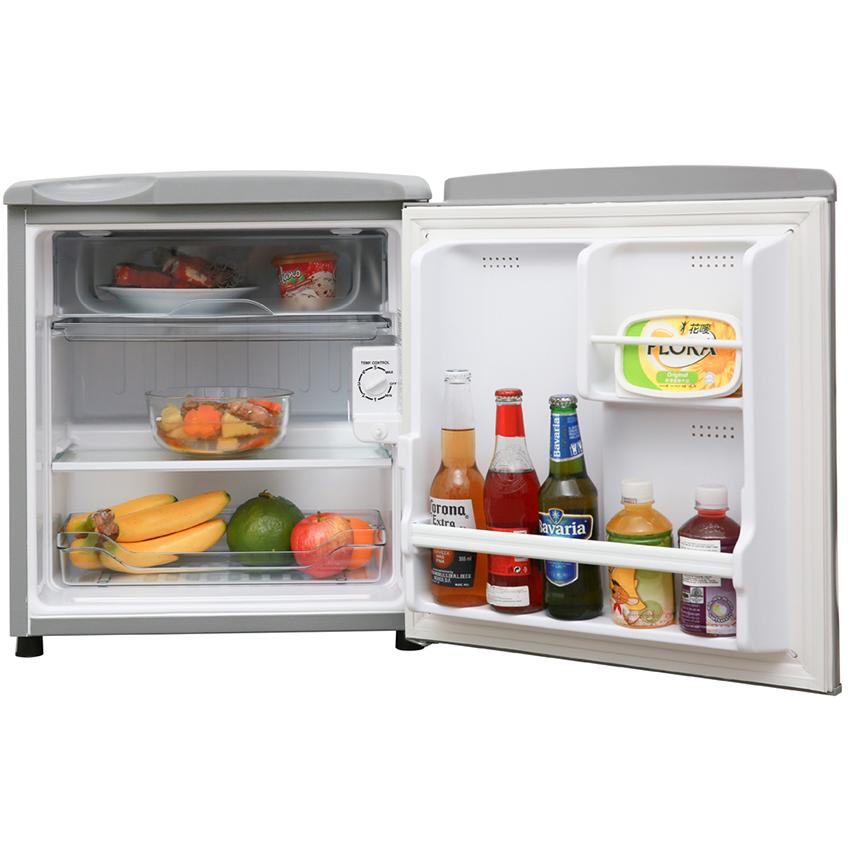 Tủ Lạnh Mini Aqua AQR-55ER (SS) (50 Lít) Xám Nhạt