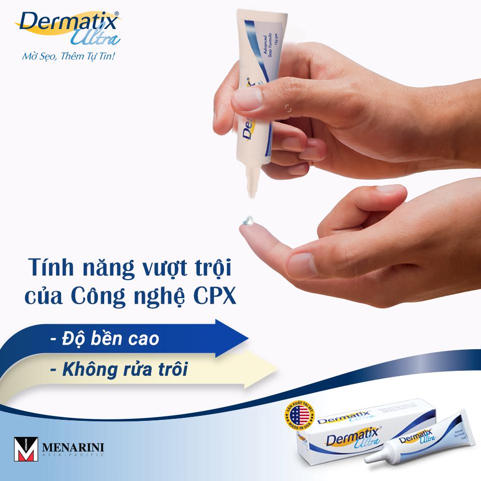 [GIẢM 20K ĐƠN 399K] Dermatix Ultra Gel Làm Mờ Sẹo 15g