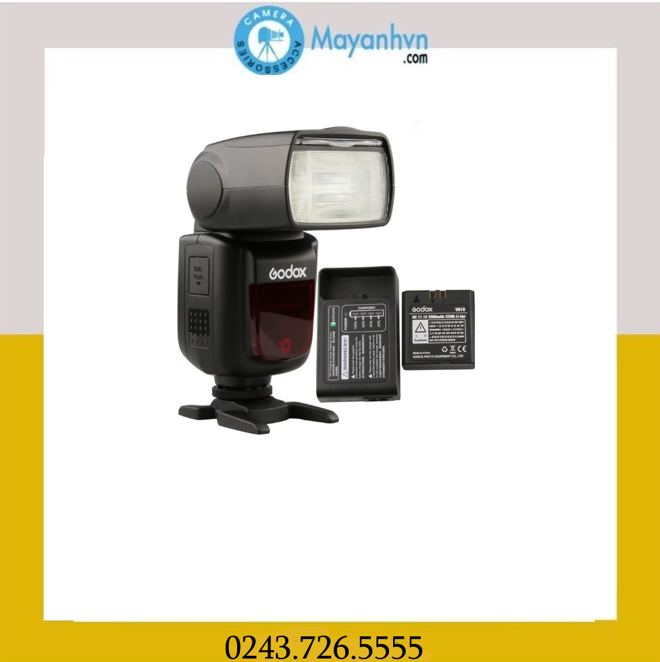 [Trả góp 0%]Đèn Flash Godox Li-ion VING V860II for Nikon (mới 100%- Bảo hành 12 tháng)