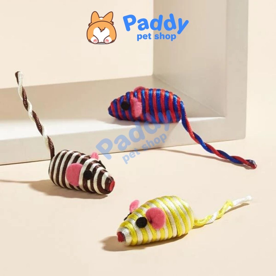 Đồ Chơi Cho Mèo Hộp 6 Chuột Mini CattyMan