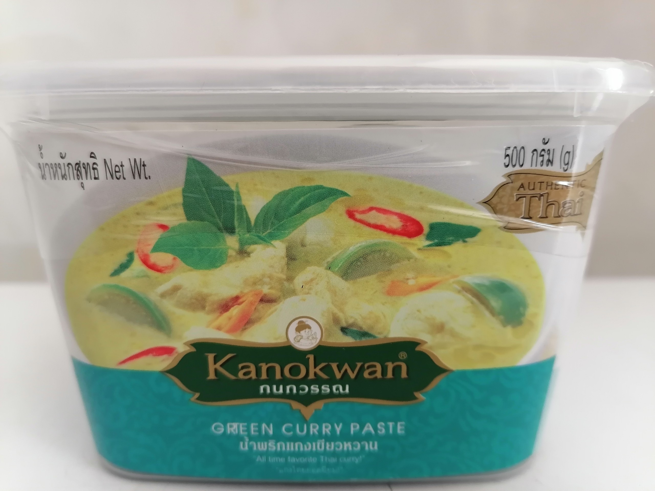 Xốt gia vị cà ri xanh kanokwan green curry paste