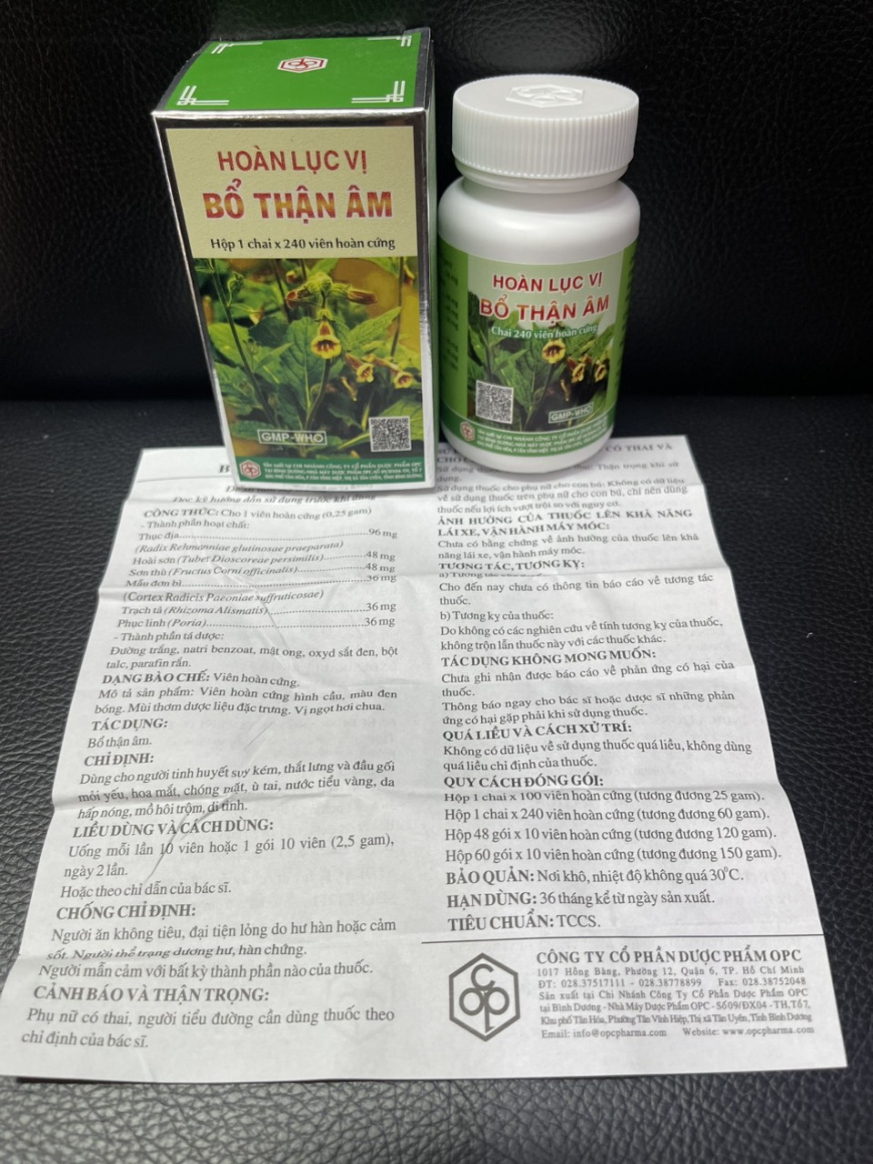 HOÀN LỤC VỊ - BỔ THẬN ÂM OPC