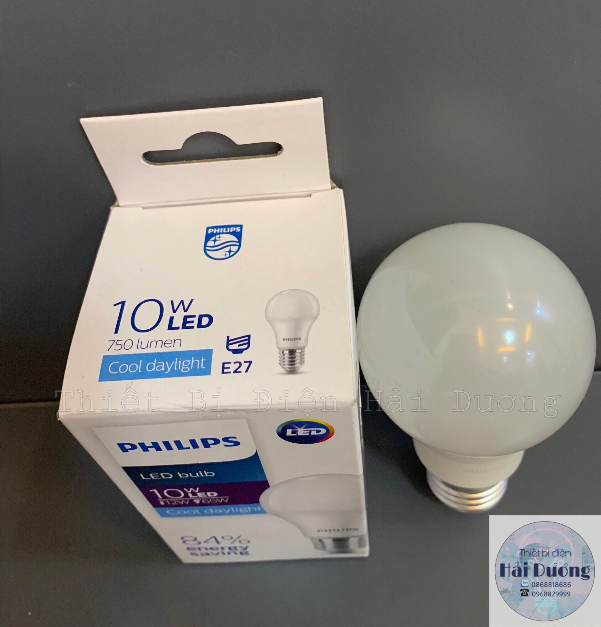 Bóng đèn LED Bulb 10w E27 Philips HV 1PF/20 GMGC  (Trắng/Vàng)