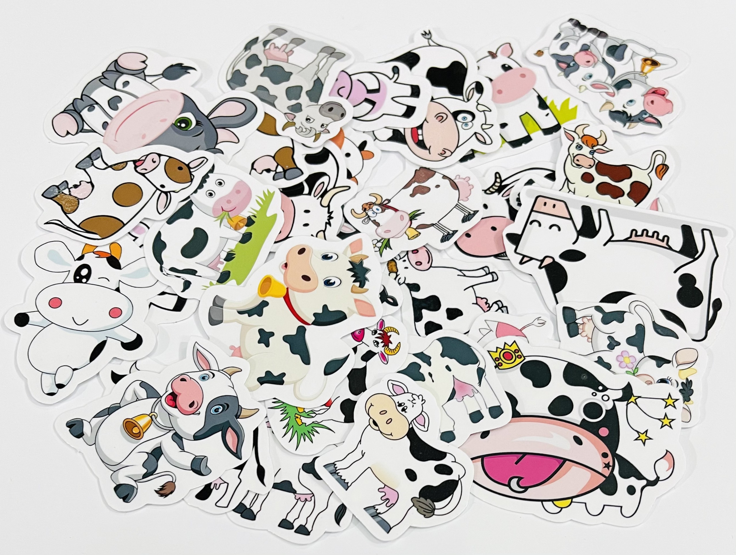 Set 30-60 Sticker Bò Sữa