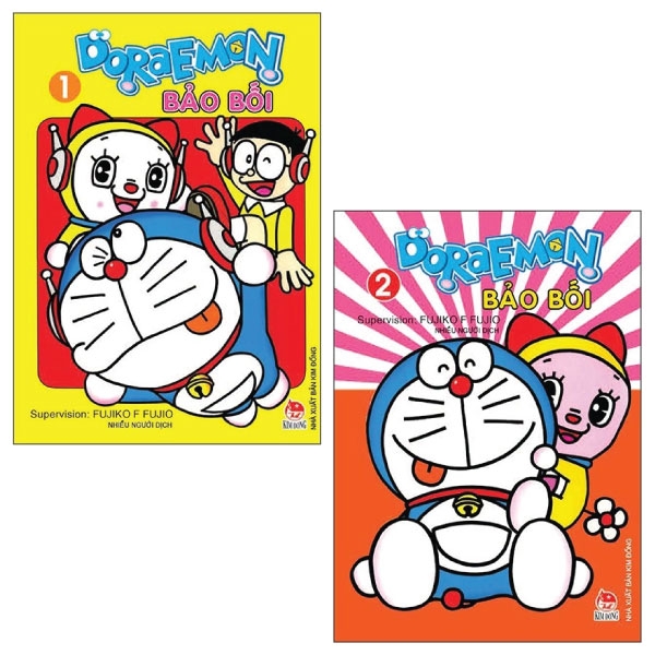 Fahasa - Combo Sách Hay Doraemon Bảo Bối: Tập 1 + 2 (Bộ 2 Tập)