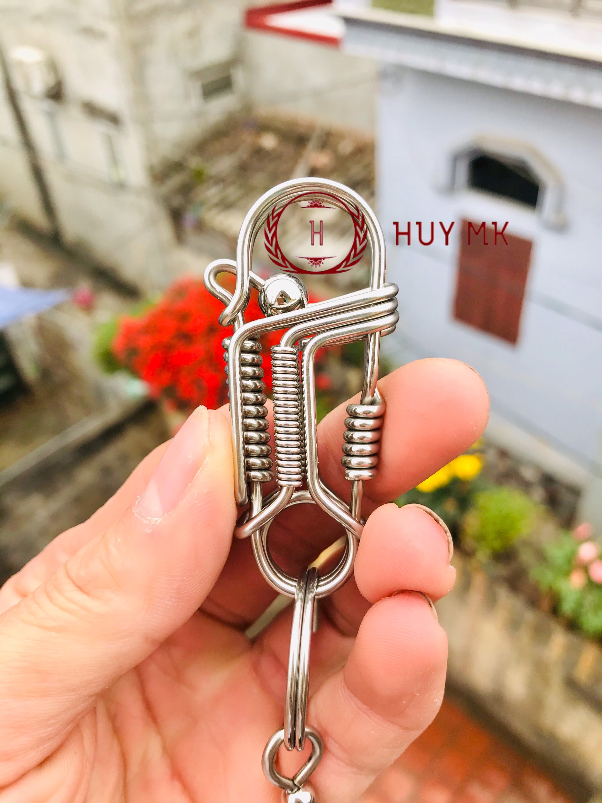 Móc khoá thủ công loxo inox
