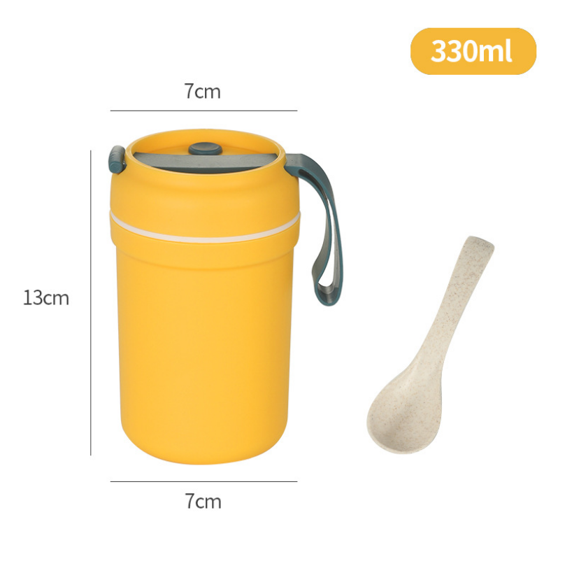 Cốc Đựng Súp Kèm Muỗng 330ml