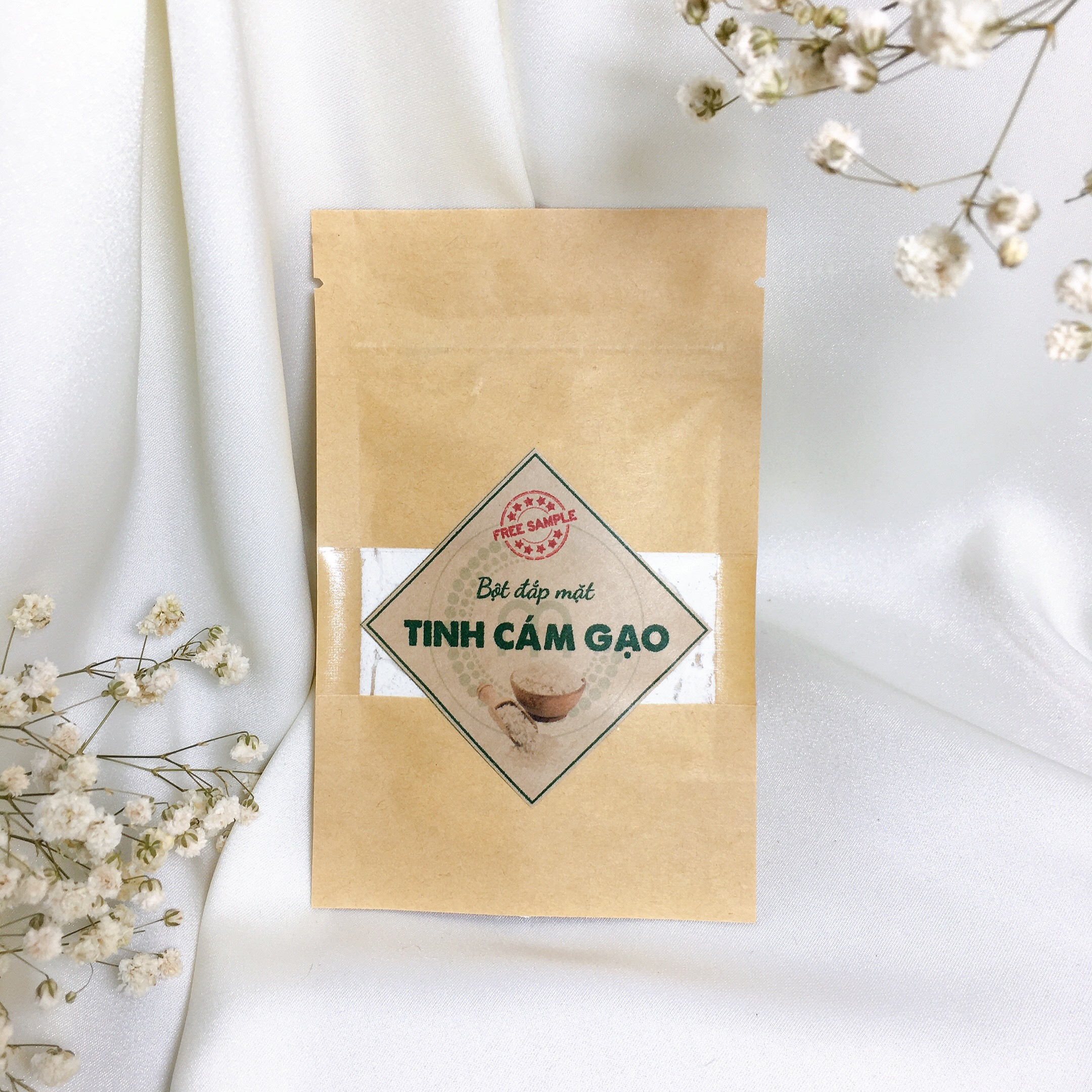 Tinh cám gạo sữa nguyên chất MỘC - trắng da, dưỡng da mềm mại, thu nhỏ lỗ chân lông và săn chắc da túi dùng thử 10g, chai 100/200ml handmade