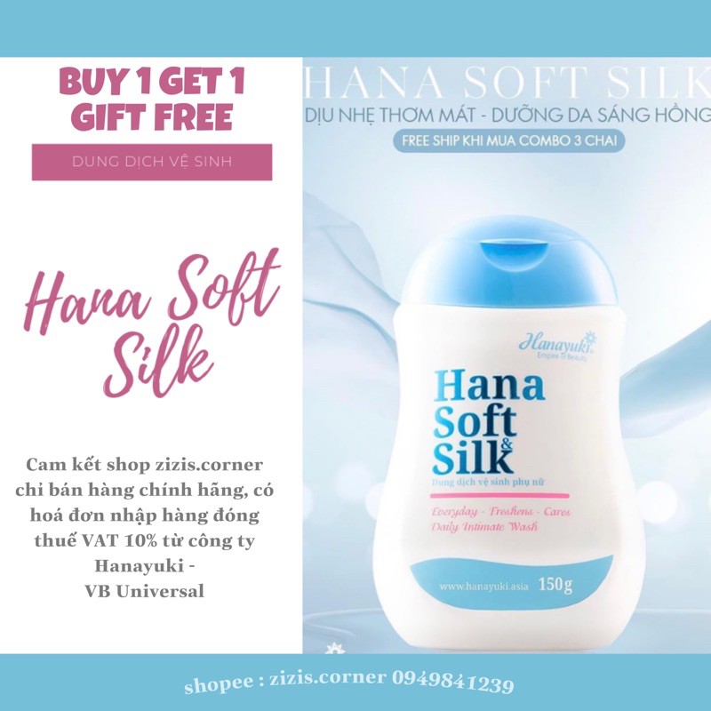 Dung Dịch VệSinh Hana Soft Silk