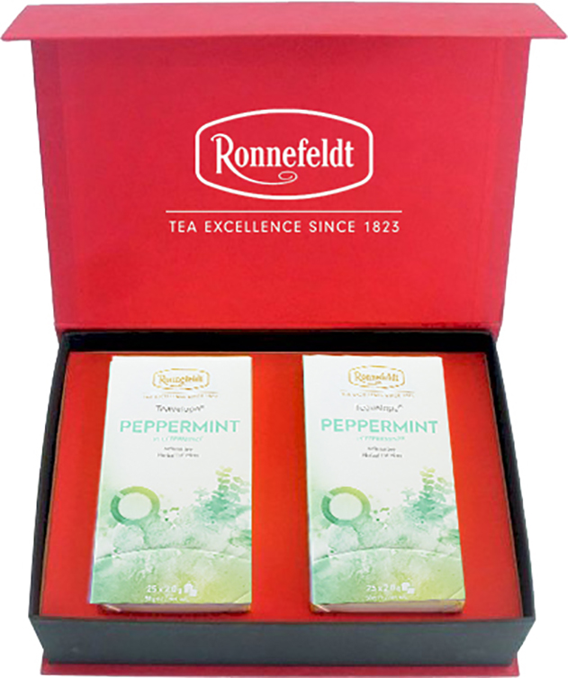 [HCM][HÀNG CHÍNH HÃNG] Trà Túi Lọc Trà Ronnefeldt tea - Teavelope Peppermint 1 hộp / 25 Sachets
