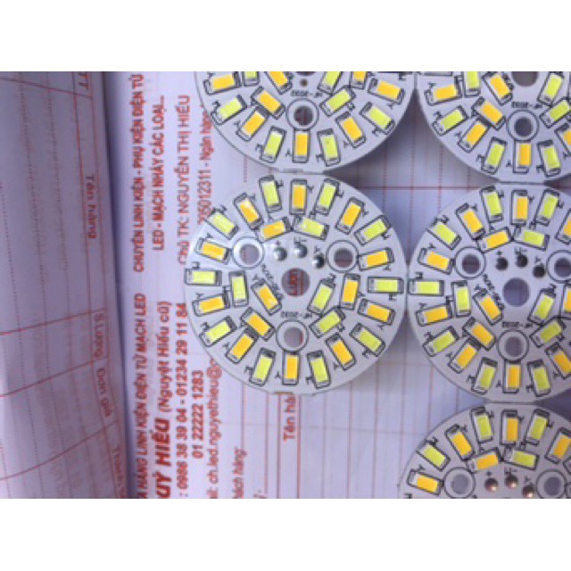 HOT-Led miếng 7w 3 mầu dùng chấn lưu