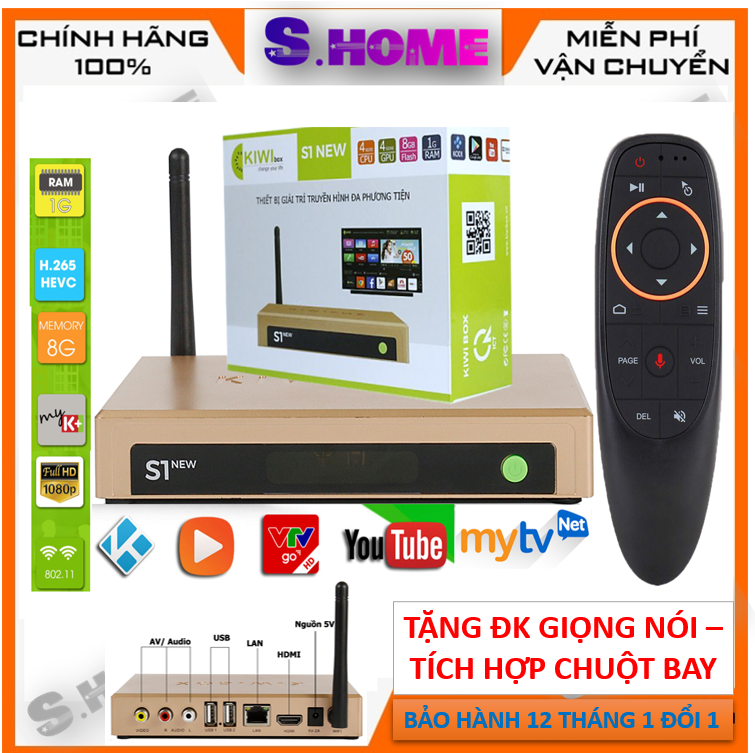 >> BÁO GIÁ ANDROID TV BOX RAM 1G, ROM 8G, XEM PHIM HD 4K, HỖ TRỢ TIẾNG VIỆT, HỖ TRỢ CHỨC NĂNG TÌM KIẾM GIỌNG NÓI, THOẢI MÁI XEM PHIM CÙNG NGƯỜI THÂN CHÍNH HÃNG H96MINIV8 | Shopee Lazada Sendo Tiki mới nhất 144 Đầu Android TV Box Kiwi S1 New 2020 Tặng ĐK Giọng nói, Xem tv 200 kênh miễn phí , karaoke ram 1G rom 8G Android 7.0- Hàng Chính Hãng