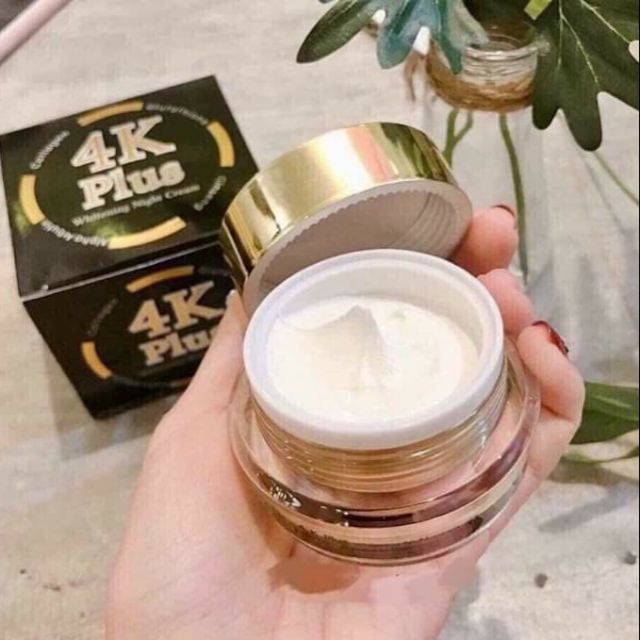 Kem Dưỡng Trắng Da 4K Plus Whitenning White Cream