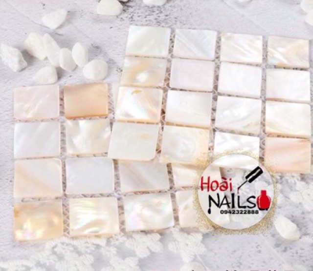 Khung chụp ảnh mẫu xà cừ Phụ kiện Nail