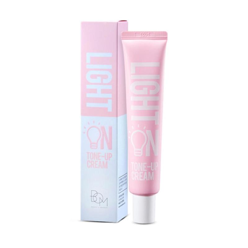 Kem Nâng Tông Da  B.O.M Light On Tone -Up Cream (Hồng) nhập khẩu