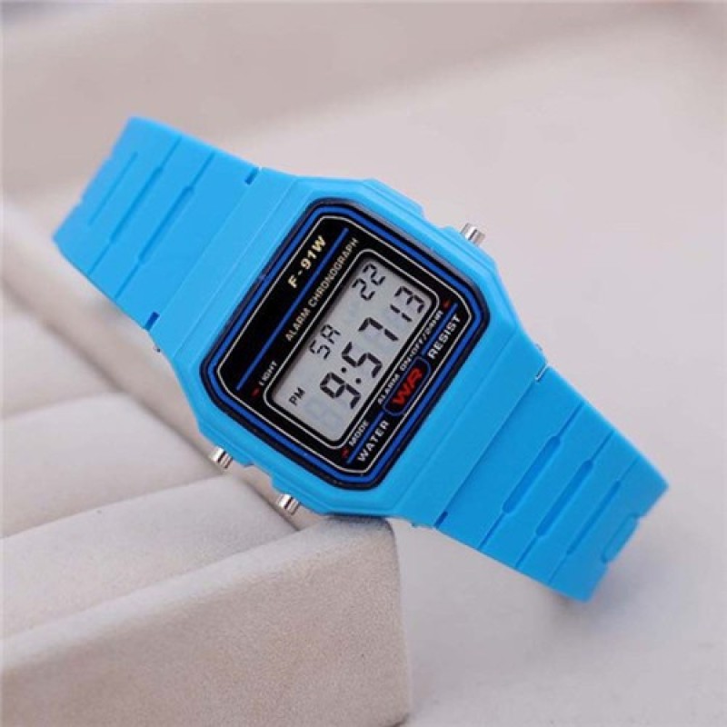 Nơi bán Đồng hồ đeo tay F-91W huyền thoại, cao cấp, Đồng hồ điện tử, Đông hồ thể thao, Đồng hồ trẻ em nhiều màu