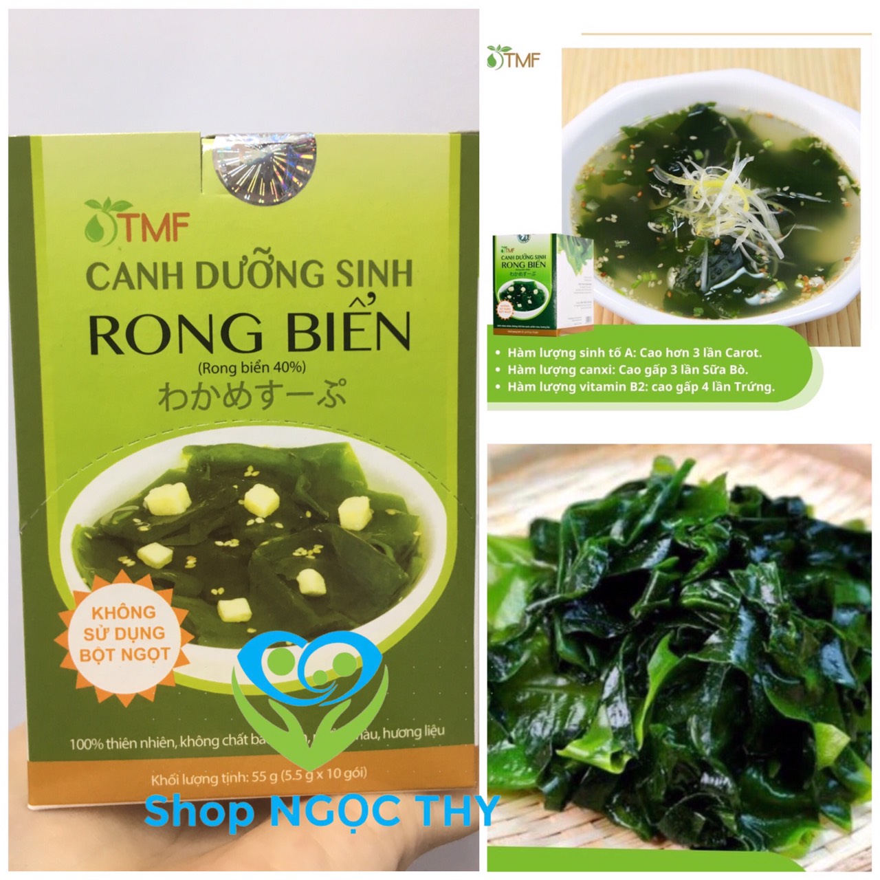 Seaweed soup tmf 55gr/box, 10 small packs