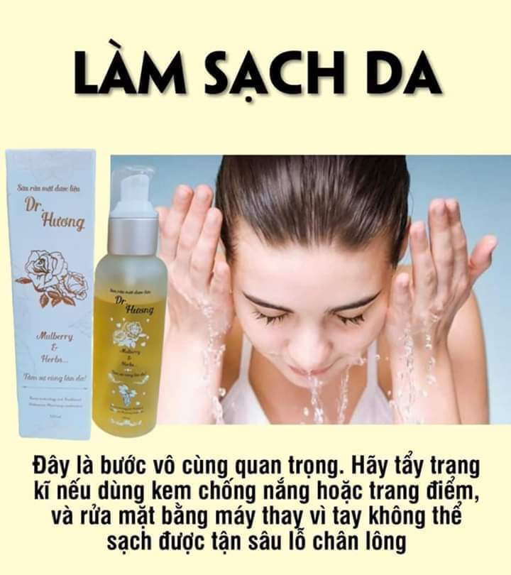[New] Sữa rửa mặt Dr Hương Thanh Mộc Hương 120ml