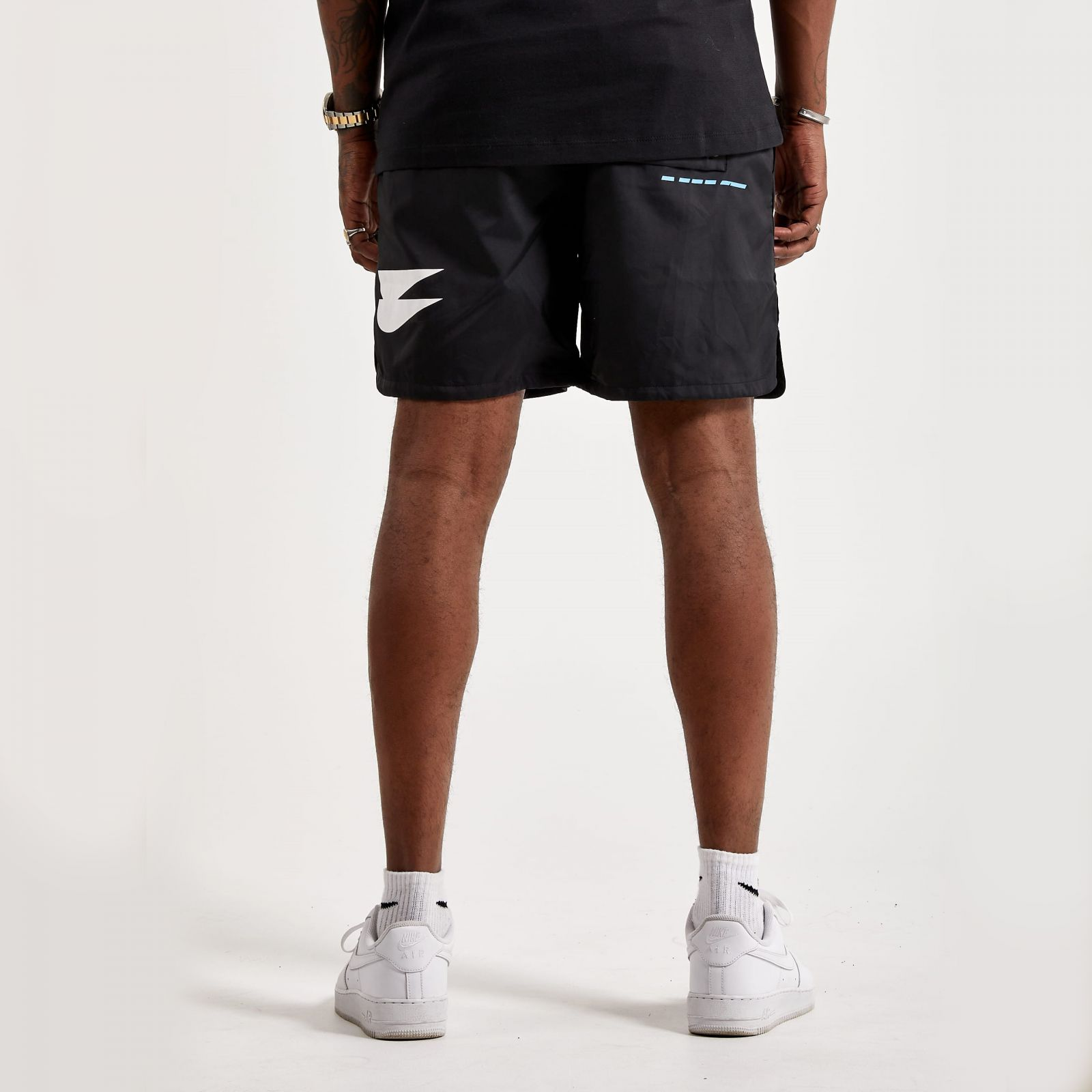QUẦN SHORT THỂ THAO NAM ESSENTIAL+ WOVEN - ĐEN