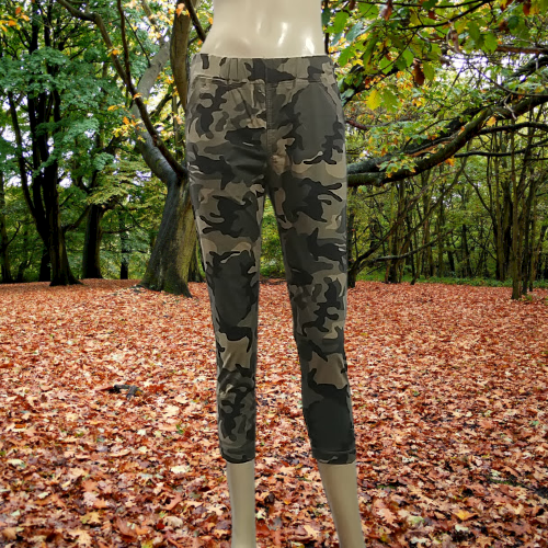 [HCM]quần jean kaki lính nữ lửng 9 tất