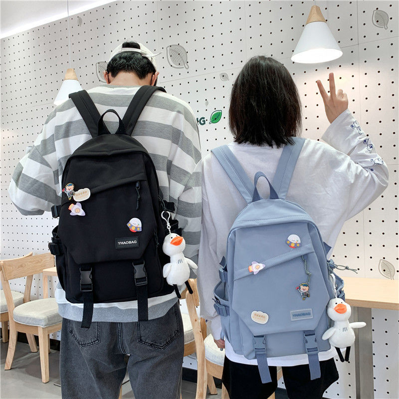 Balo ulzzang cao cấp chống nước Chen&Hao ( kèm sticker cài ) ULZZ09