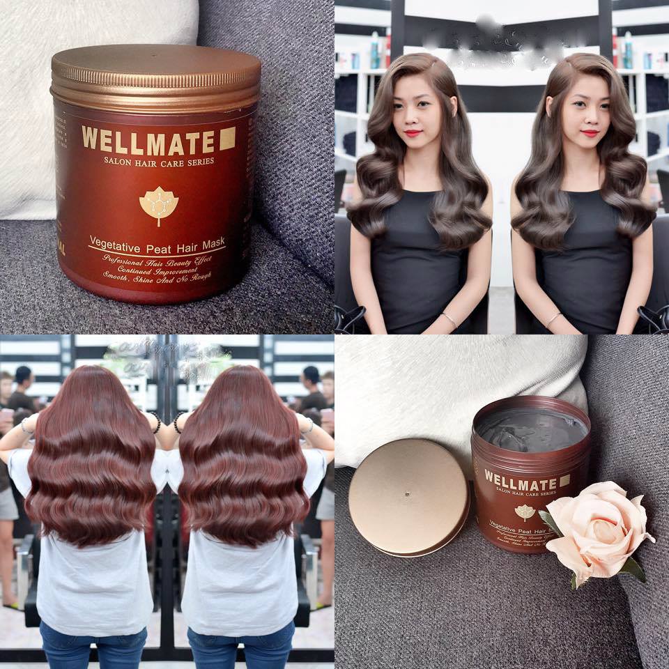 [HCM]Kem ủ tóc siêu mượt Wellmate 1000ml