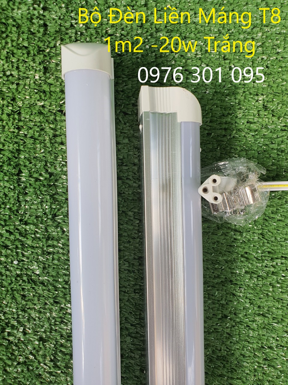 Bộ Đèn Led Liền Máng 1M2 - Trắng [ T8 ]