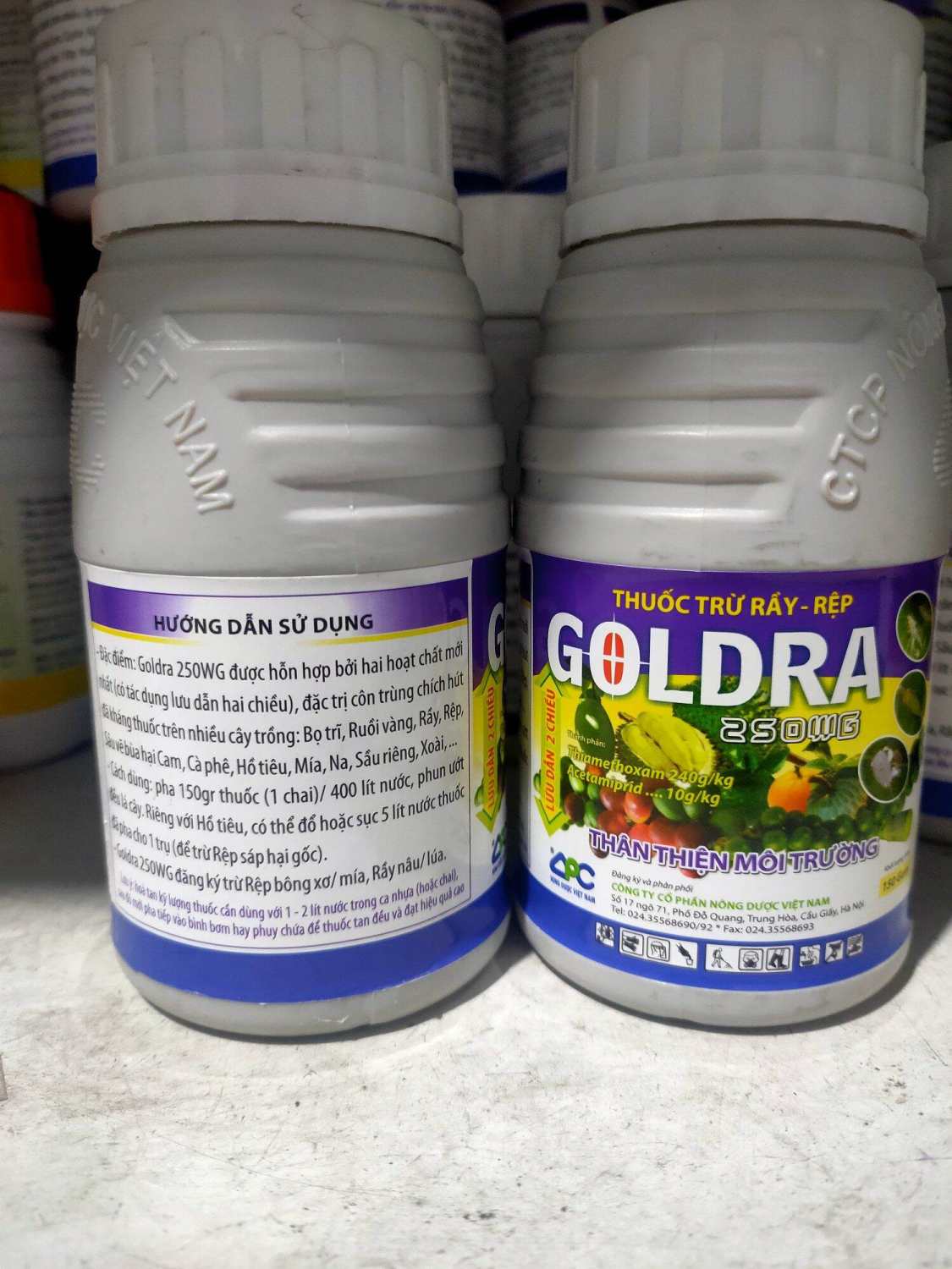 thuốᴄ Trừ Rầy Rệp Goldra 250 WG
