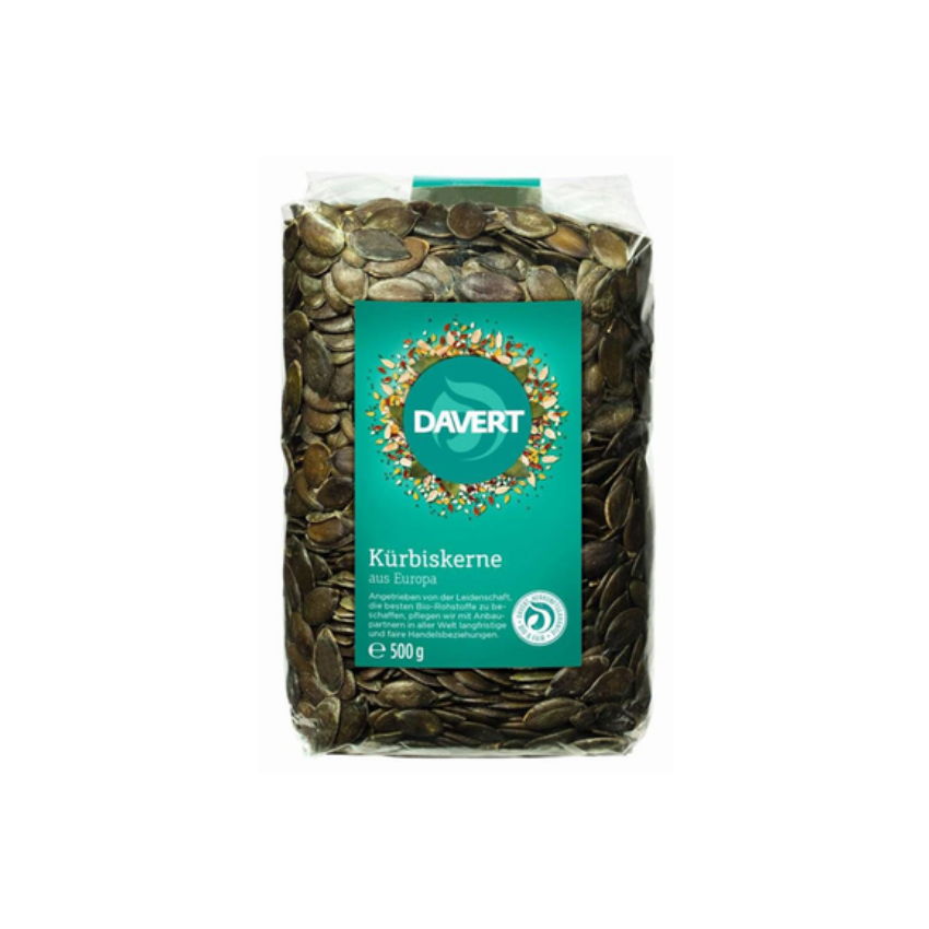 Hạt bí hữu cơ davert 500gr