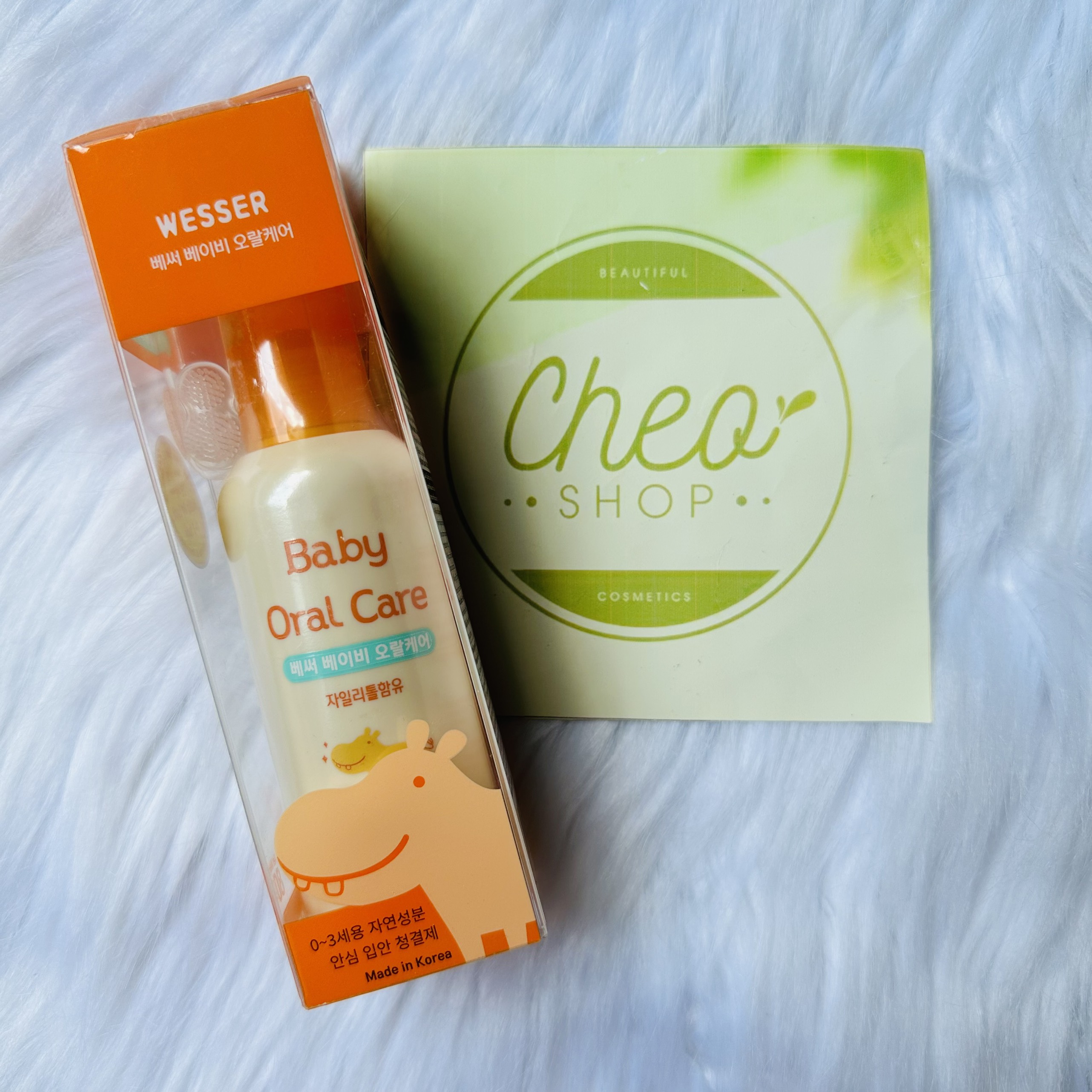 Nước Rơ Lưỡi, Vệ Sinh Răng Miệng Wesser Cho Bé (baby Oral Care) - 80g