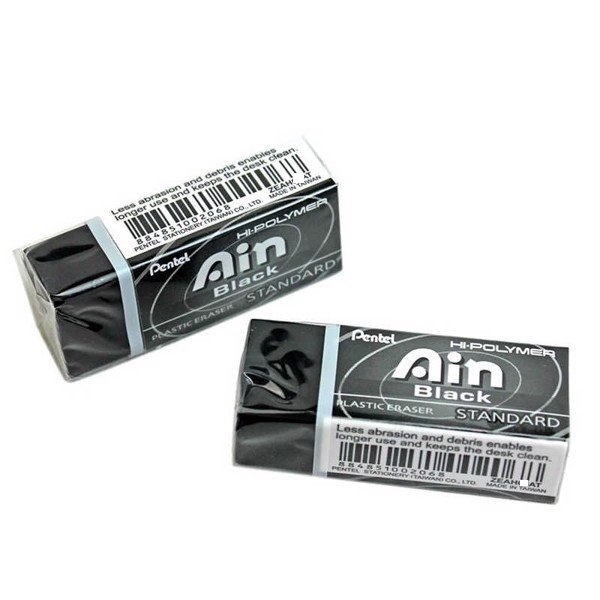 Tẩy Chì Pentel Ain ZEAH03AT - Màu đen nhỏ