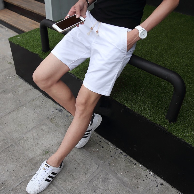 Quần short kaki nam -hình thật - q042