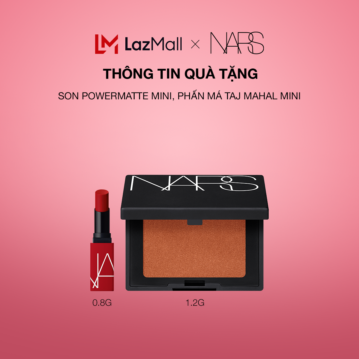 Phấn má hồng dạng nén NARS Blush 4.8g