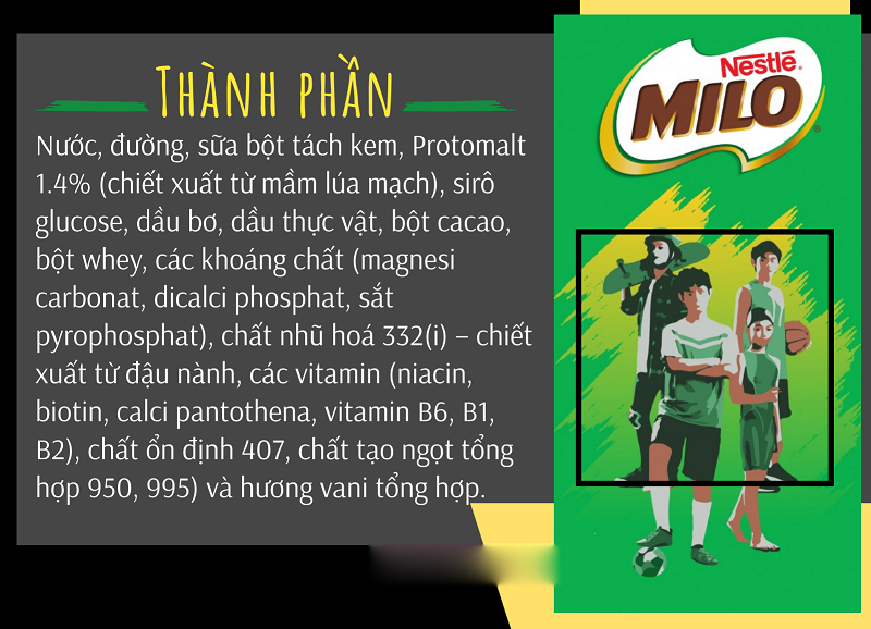 Lốc 4 hộp x 180ml sữa Milo Sữa lúa mạch Nestle -Date mới 8 tháng
