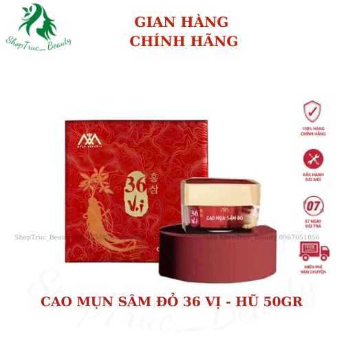 [CHÍNH HÃNG] CAO MỤN SÂM ĐỎ HŨ TO 15G