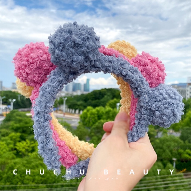 CÀI TÓC TAI GẤU CUTE (6 màu)