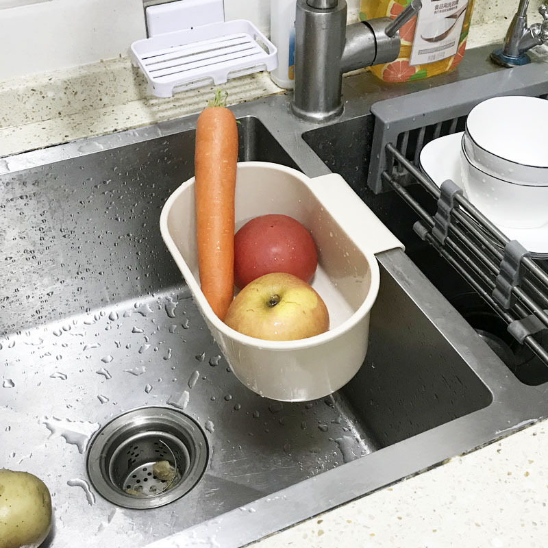 PP Material Convenient Multi-Purpose Trash Strainer Basket