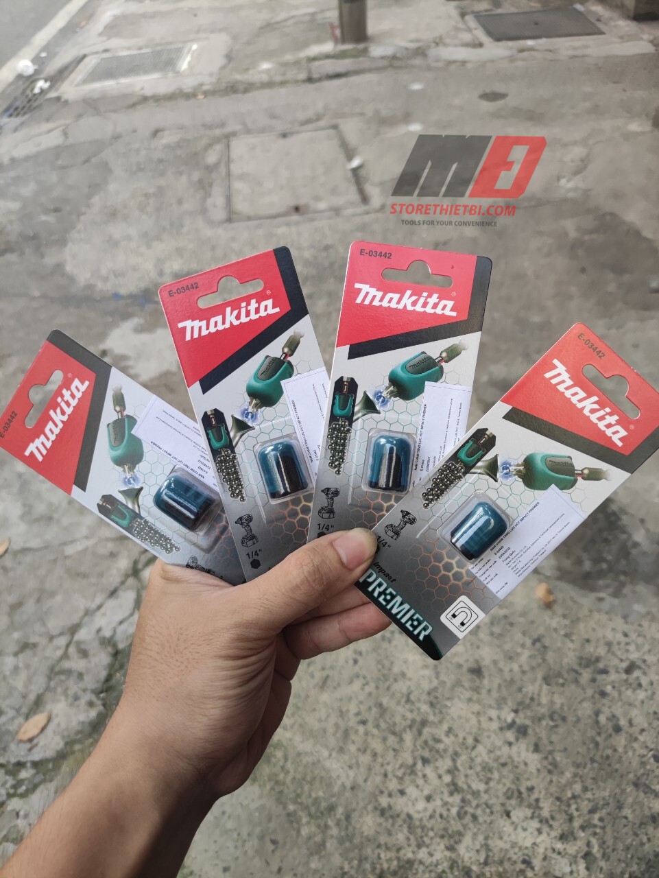 Nam châm tăng lực hút makita e-03442