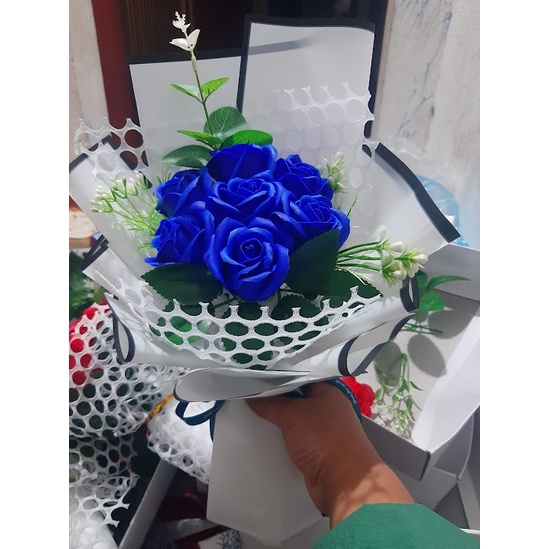 Hoa hồng sáp giá rẻ bó 3 bông