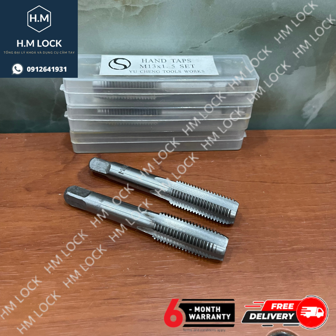BỘ 2 MŨI TARO TẠO REN ĐỦ SIZE LỰA CHỌN - HÀNG CÔNG TY CHẤT LƯỢNG - HM LOCK
