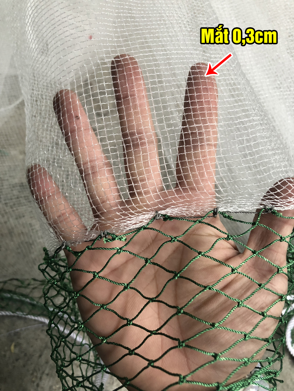 [Giảm Giá ] lưới vét cá cao 2m dài 10m A CƯỜNG