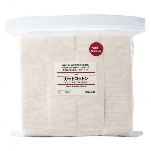 Bông tẩy trang Muji 189 miếng