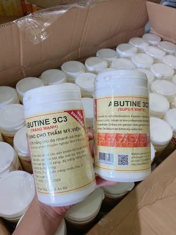 [GIẢM 5% ĐƠN 129K]Kem Body Abutine 3c3 500gr Hủ Lớn