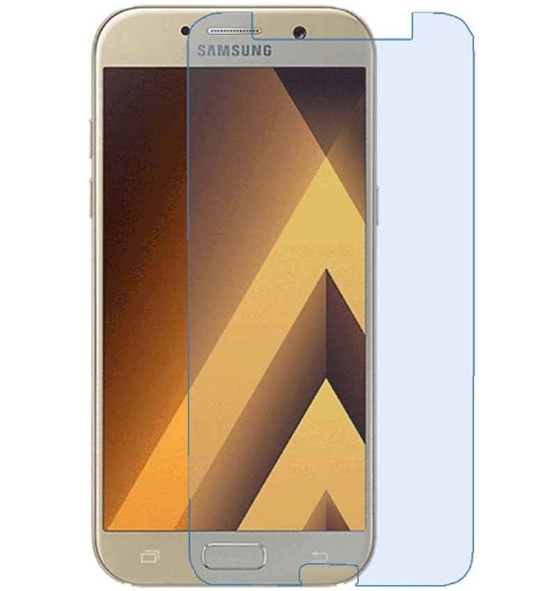 Bộ 2 kính cường lực cho Samsung A8 2018 - không full màn hình (Trong Suốt)