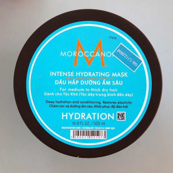 Dầu hấp dưỡng ẩm sâu moroccanoil hydrating mask 250 - 500ml chính hãng - made in israel